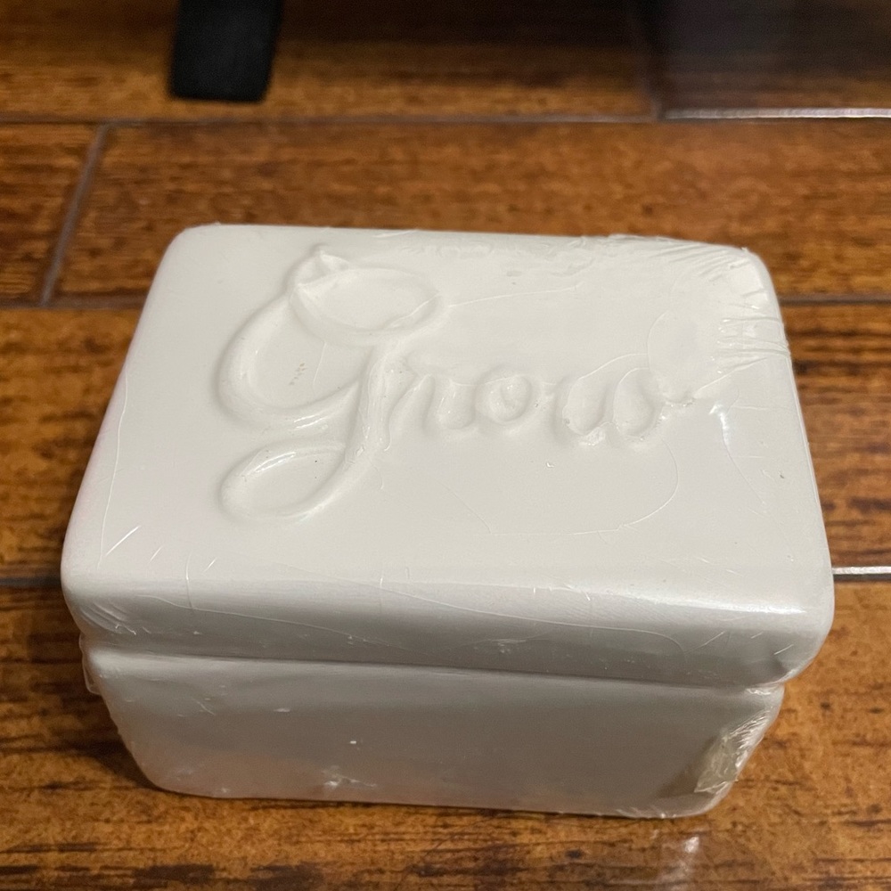 Small White Trinket Box